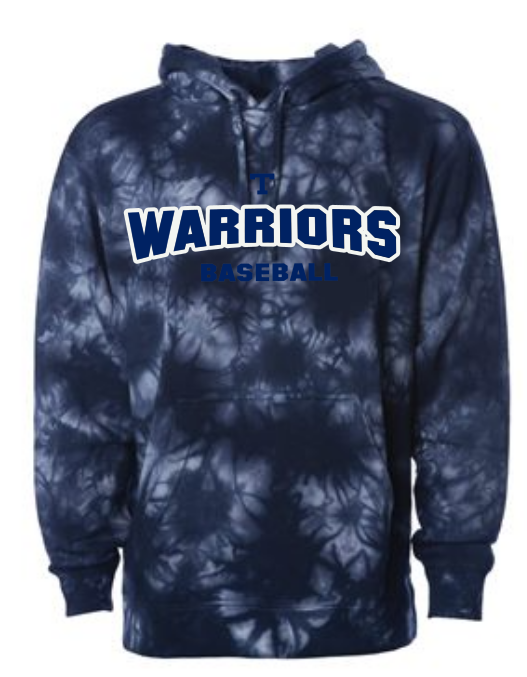 Tie Dyed Hooded Unisex Sweatshirt