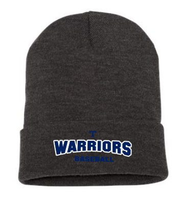 Folded Charcoal Beanie