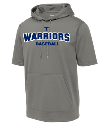 Fleece short sleeve pullover
