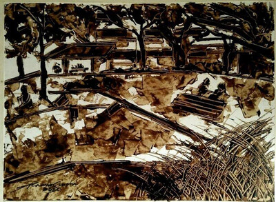 Coffee Paint Series