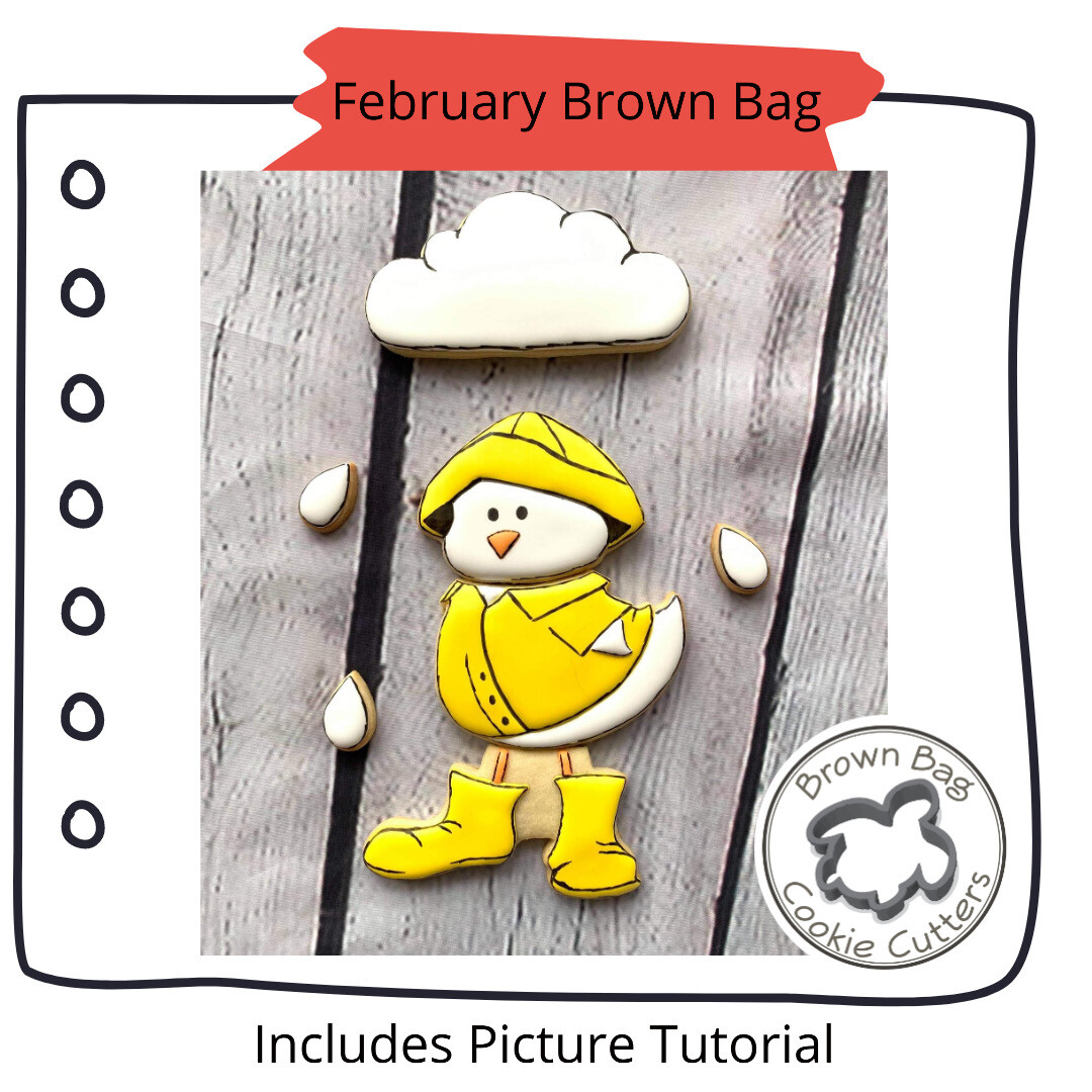 February Bag - April Showers Duck