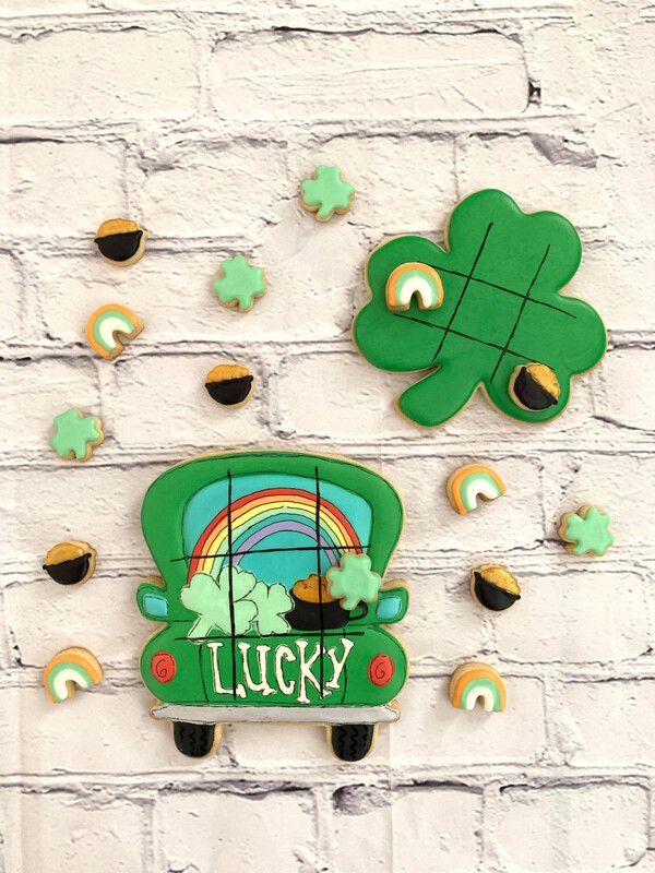 St Paddy’s Shamrock TicTacToe 