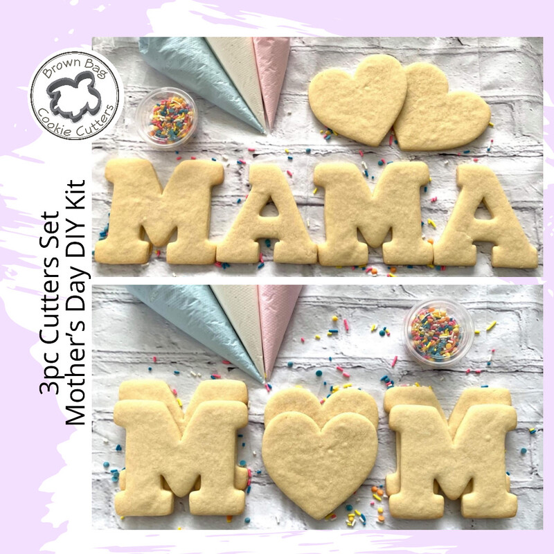MOM or MAMA DIY 3pc Cutter Set