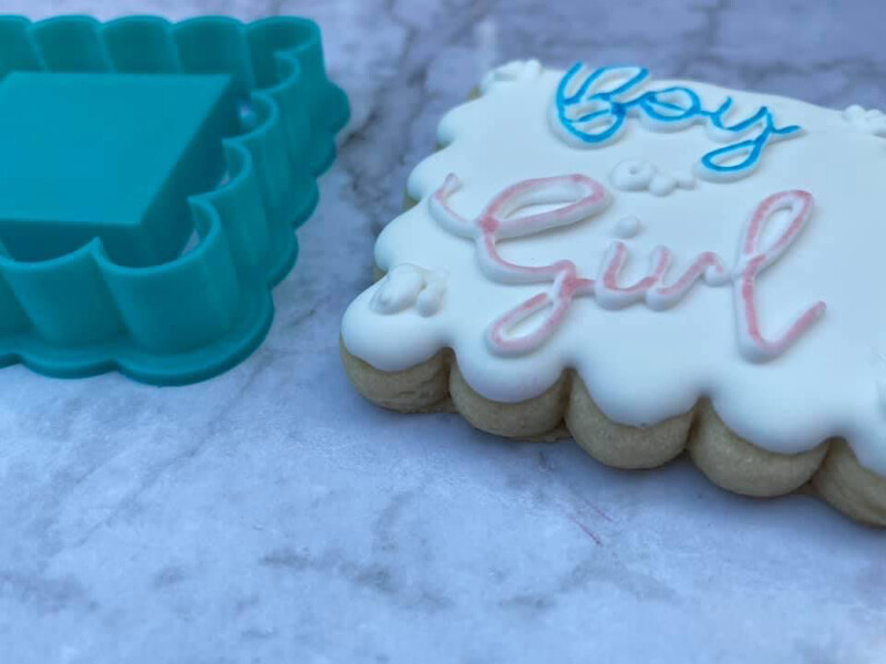 Gender Reveal Piñata Cookie Maker