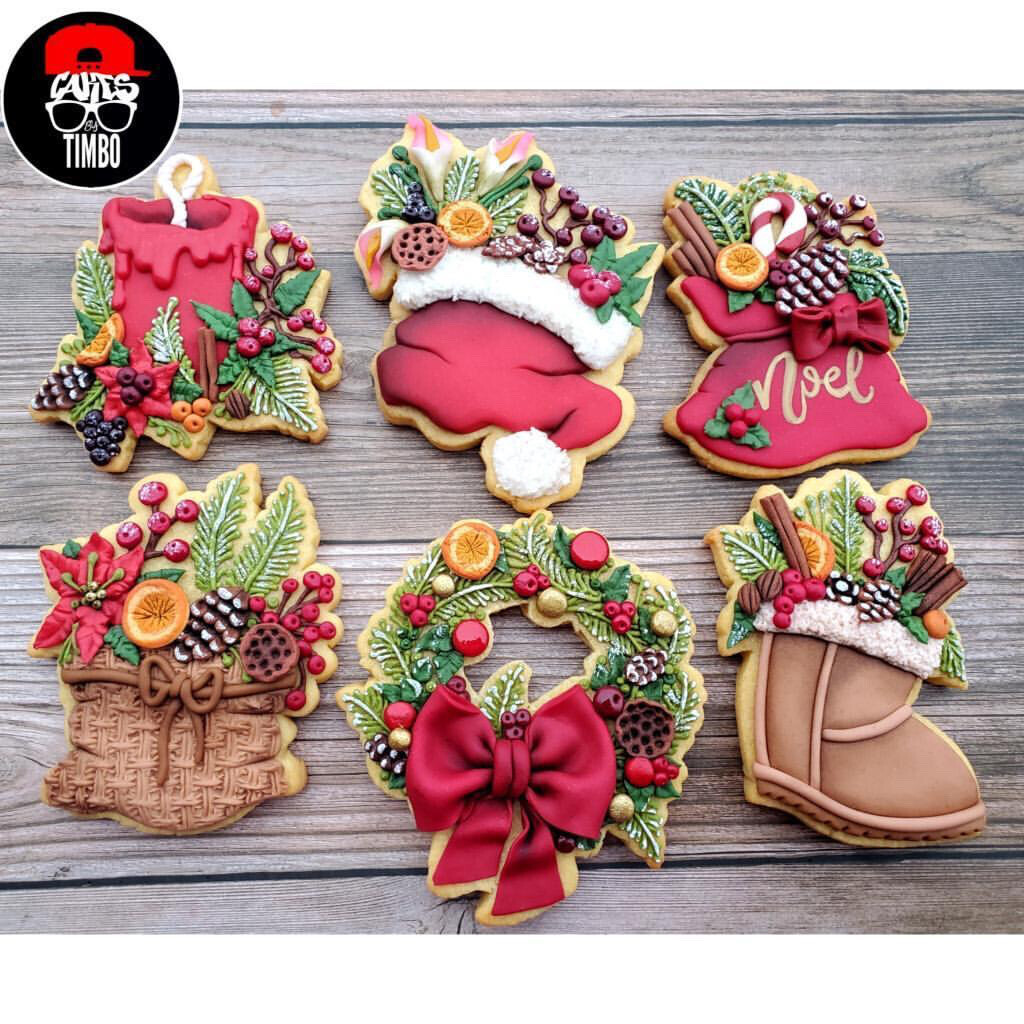 Timbo Holiday Floral Cutters
