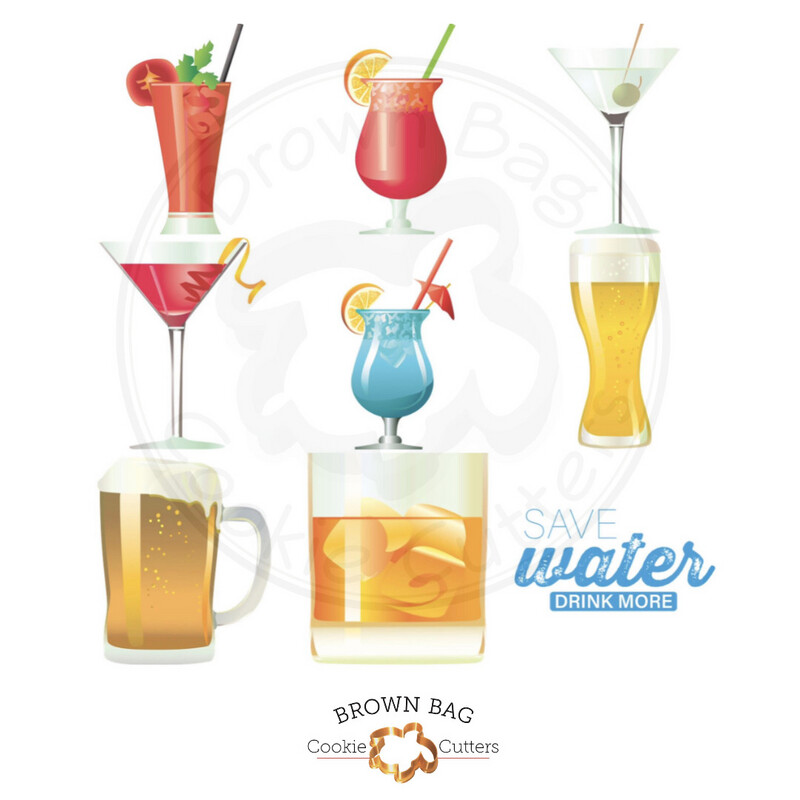 Cheers Alcohol Print Box Files