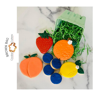 The Cookie Class Cutters: Fruit Basket
