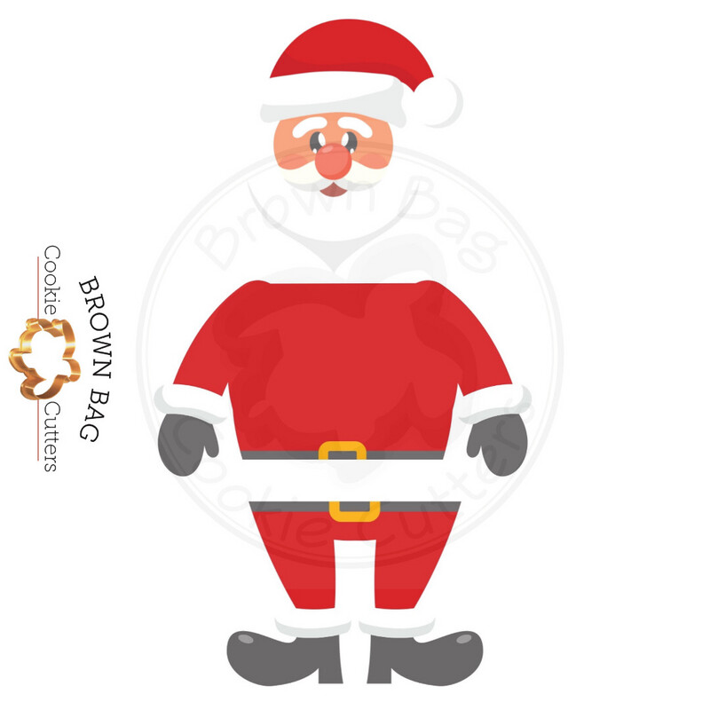 Santa 3pc Print Box Files