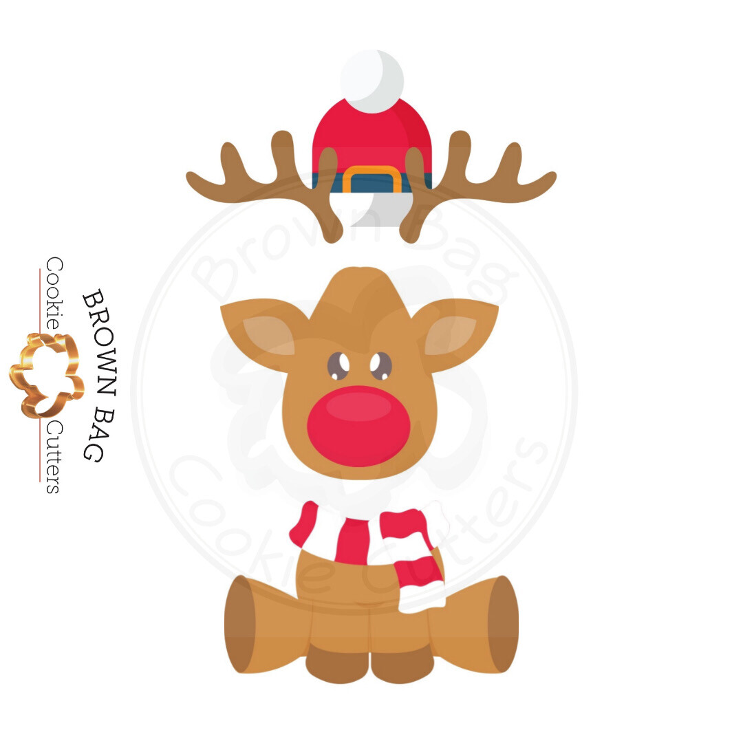 Reindeer 3pc Print Box Files