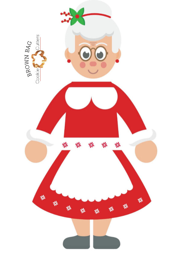 3pc Mrs Clause Box Set