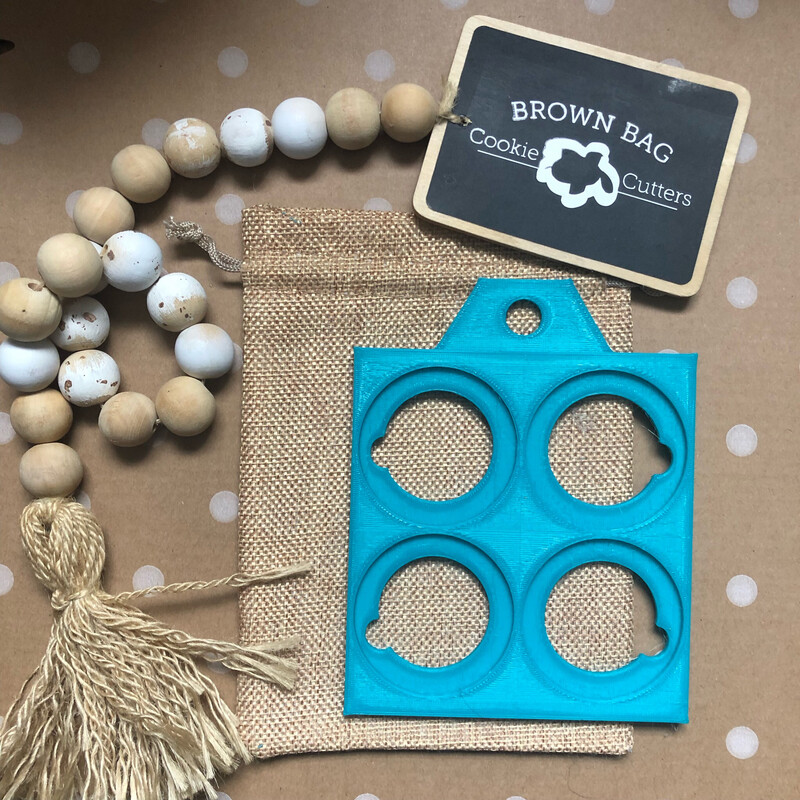 3D Printing Service - Milton Cookie Circles Top Plate