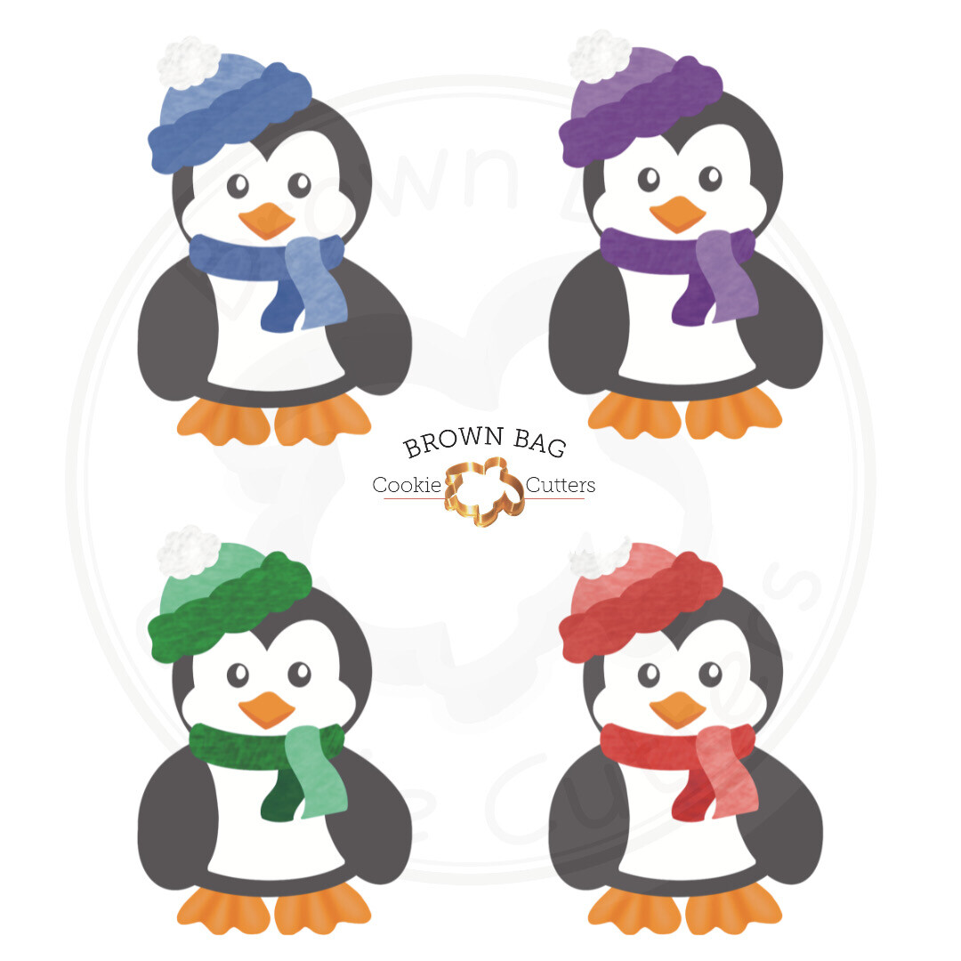 Penguins Print Box Files