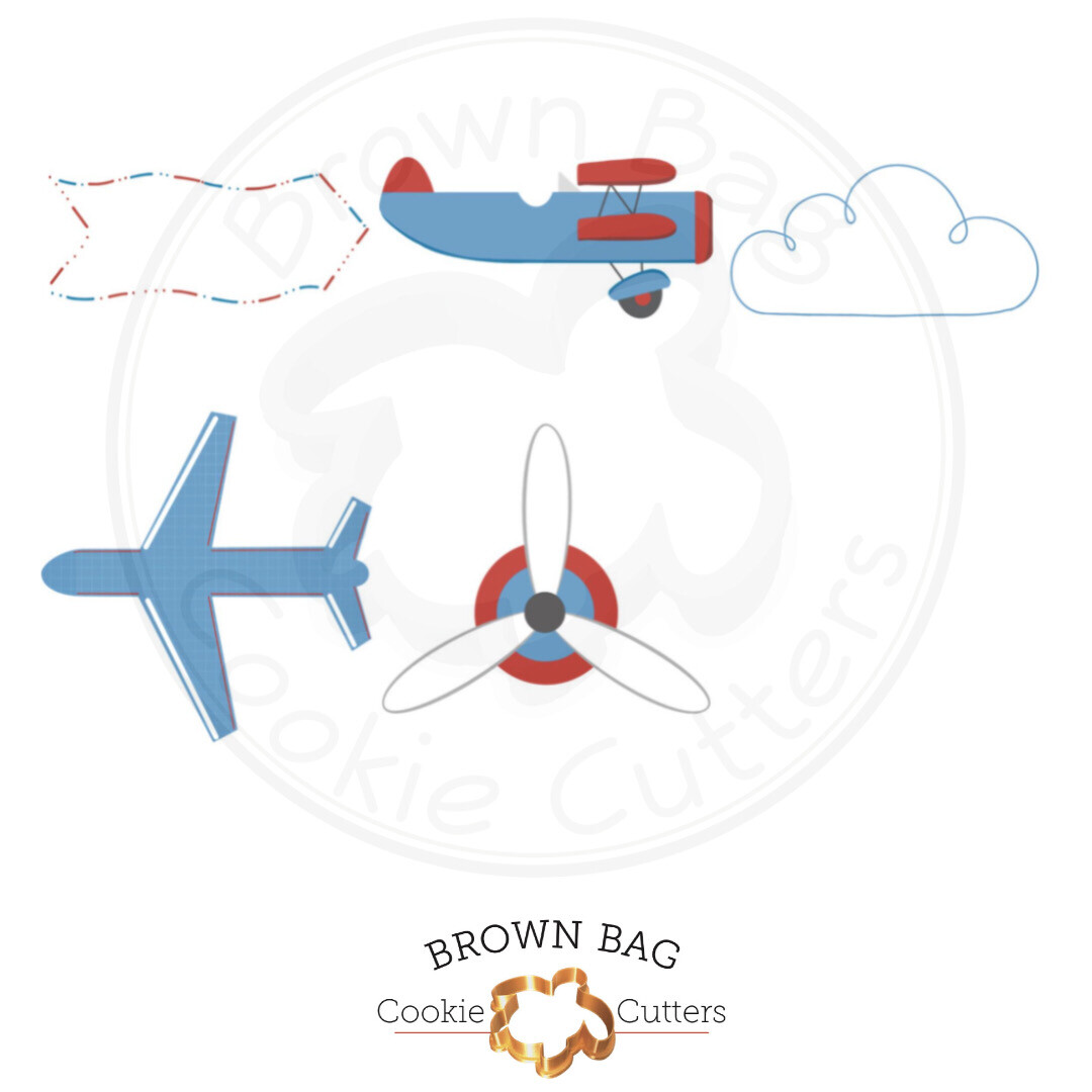 Airplane Print Box Files