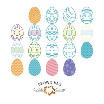 Easter Eggs Print Box Files