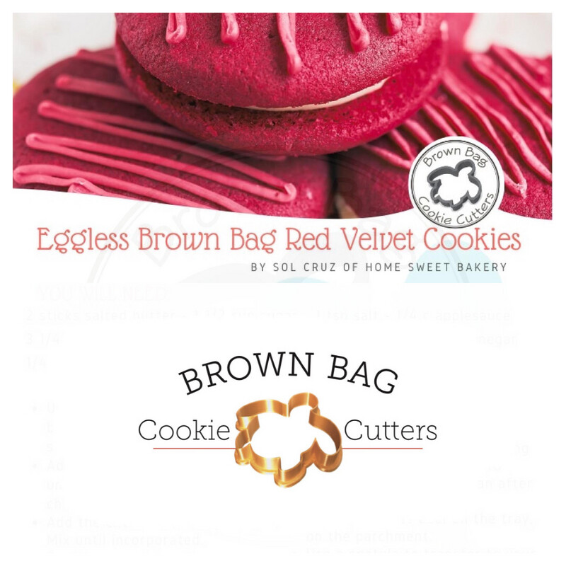 Eggless Red Velvet Sugar Cookie Recipe