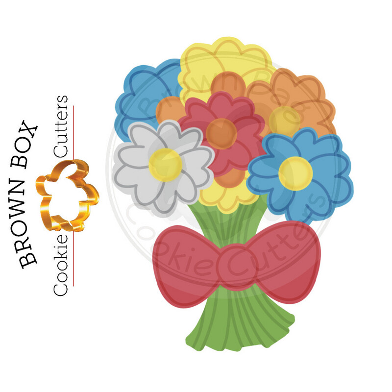 Flower Bouquet Cards Print Box Files Beta