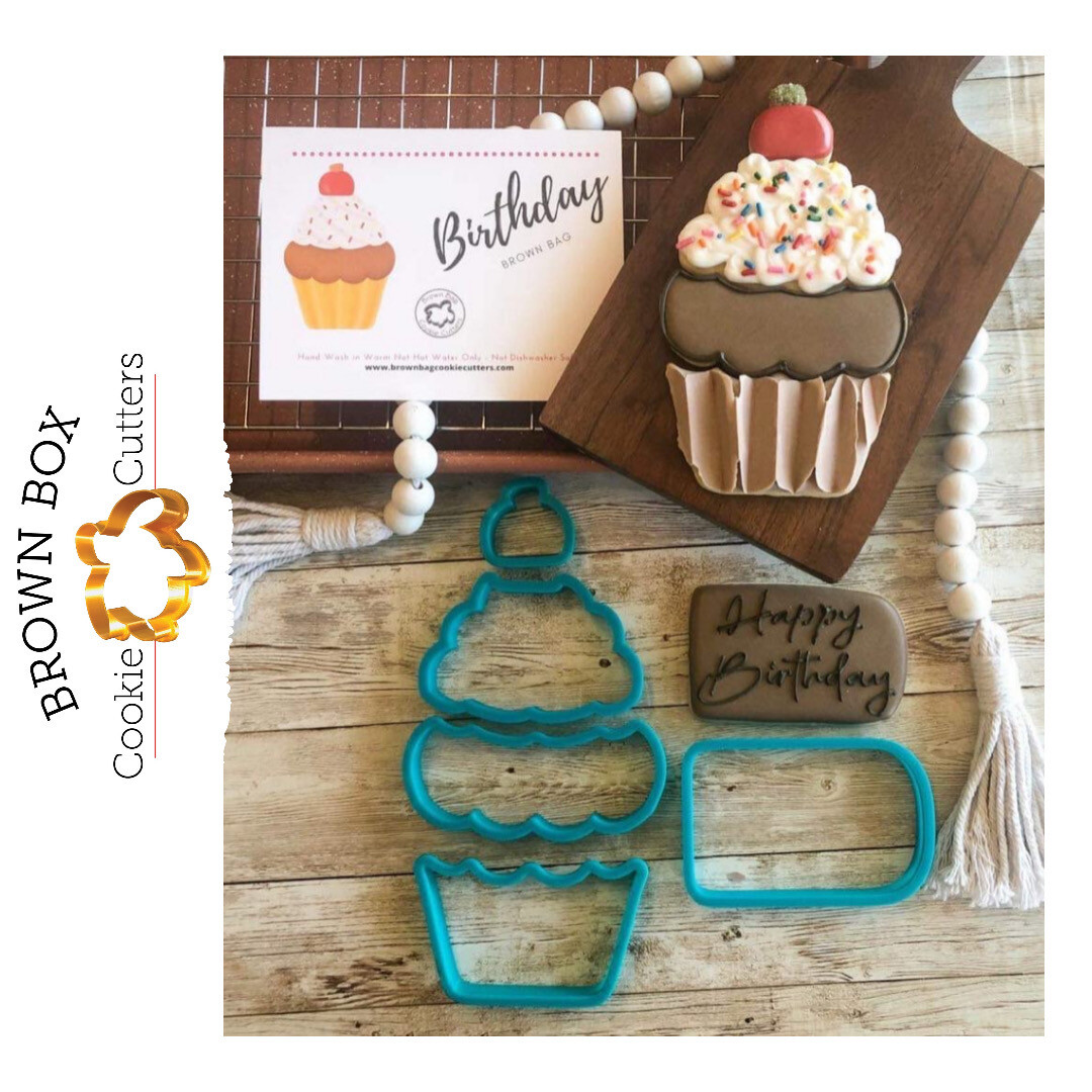Birthday Cupcake Box Set