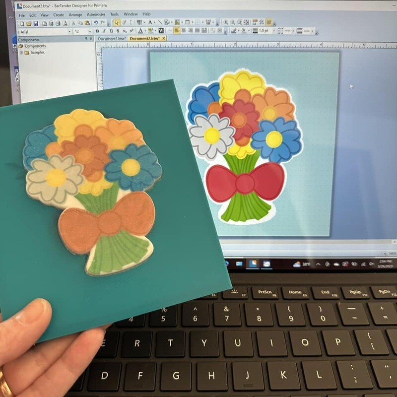Flower Bouquet and Jiggy Template