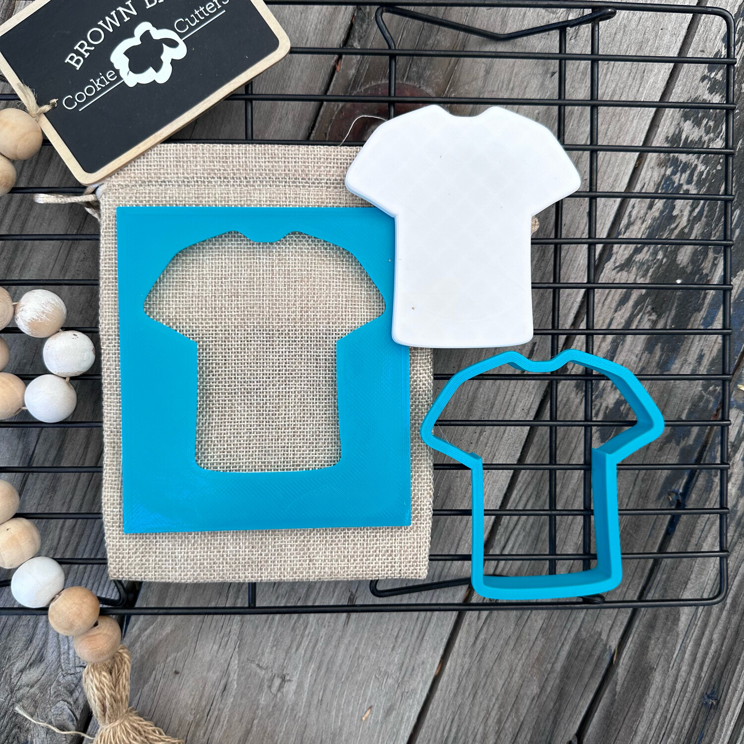 Fishing Vest Jiggy Cookie Cutter Set