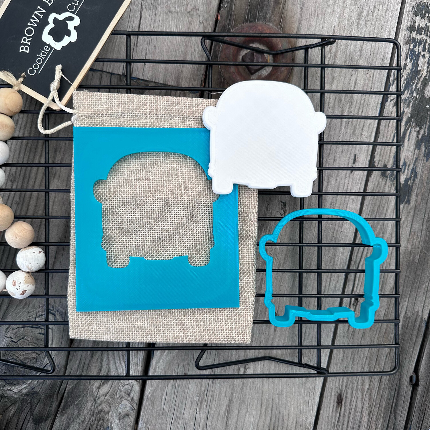 VW Bus Jiggy Cookie Cutter Set