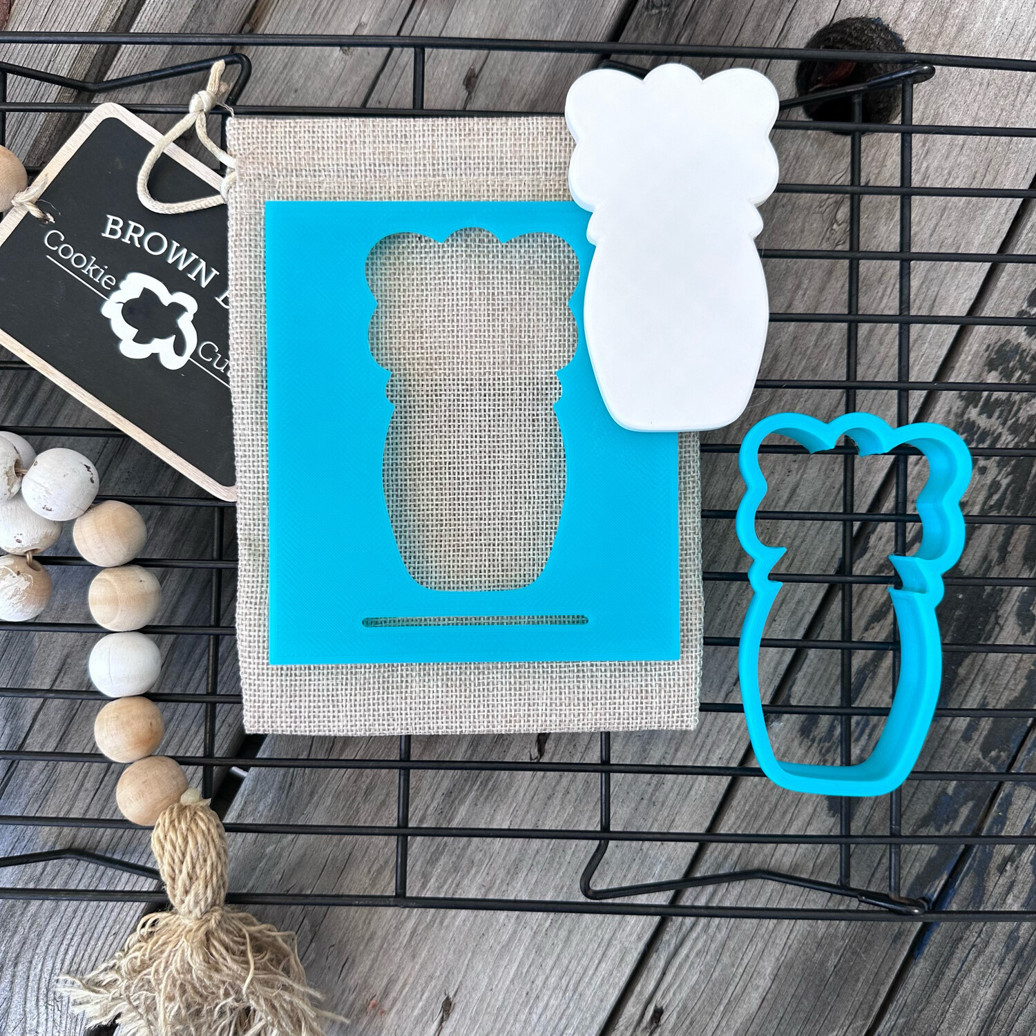 Champagne Bottle Jiggy Cookie Cutter Set