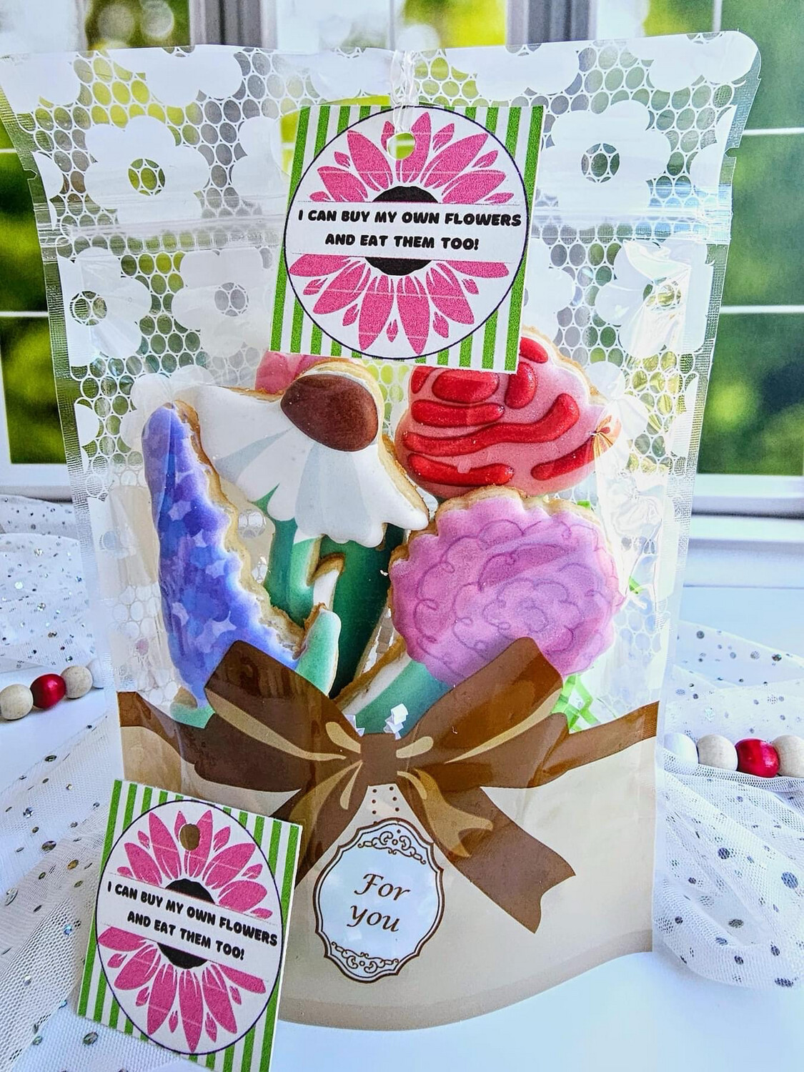 Stemmed Flower Bouquet