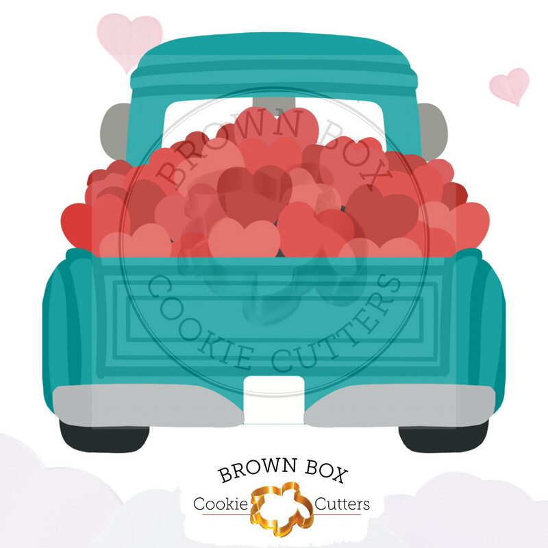 Vintage Valentine Truck