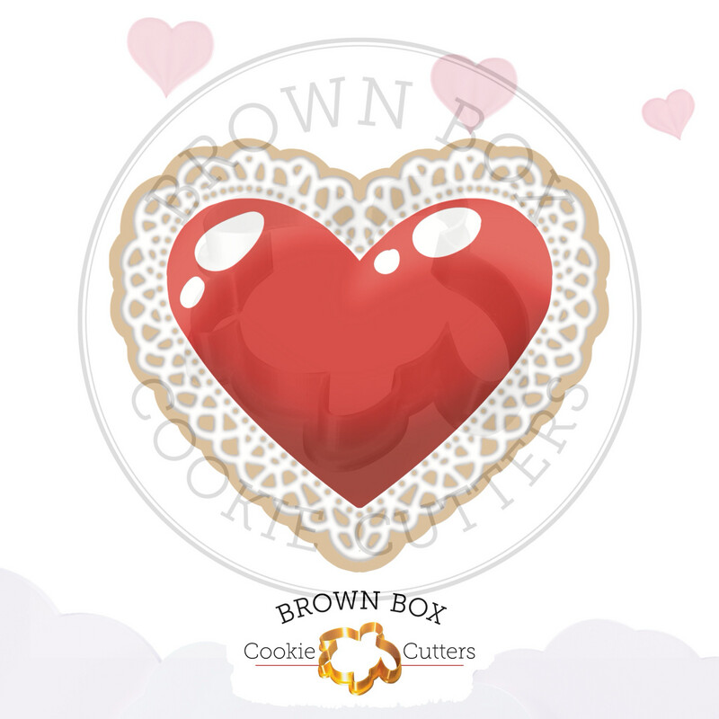 Vintage Valentine Paper Heart