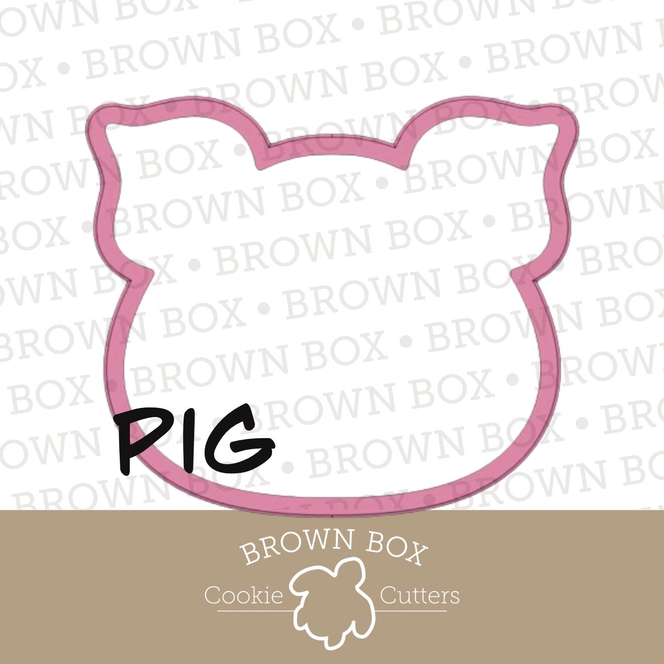 Pig - Farm Animal Faces