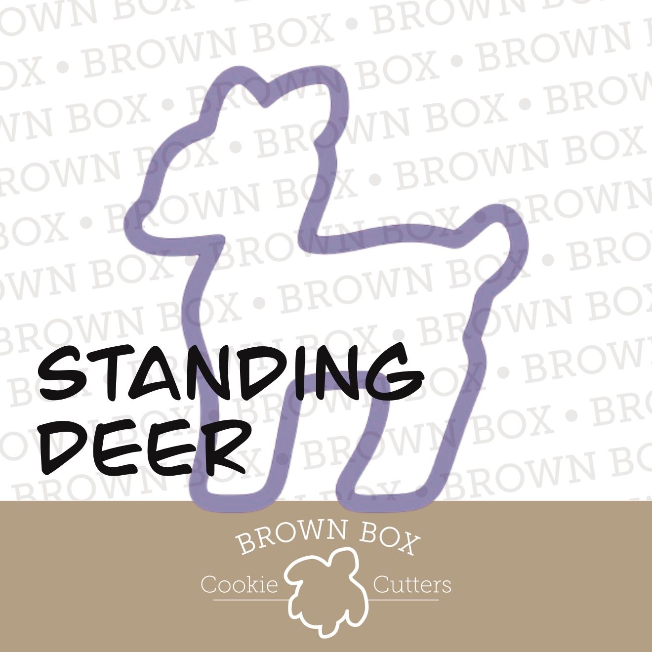 Standing Deer - Doe A Deer