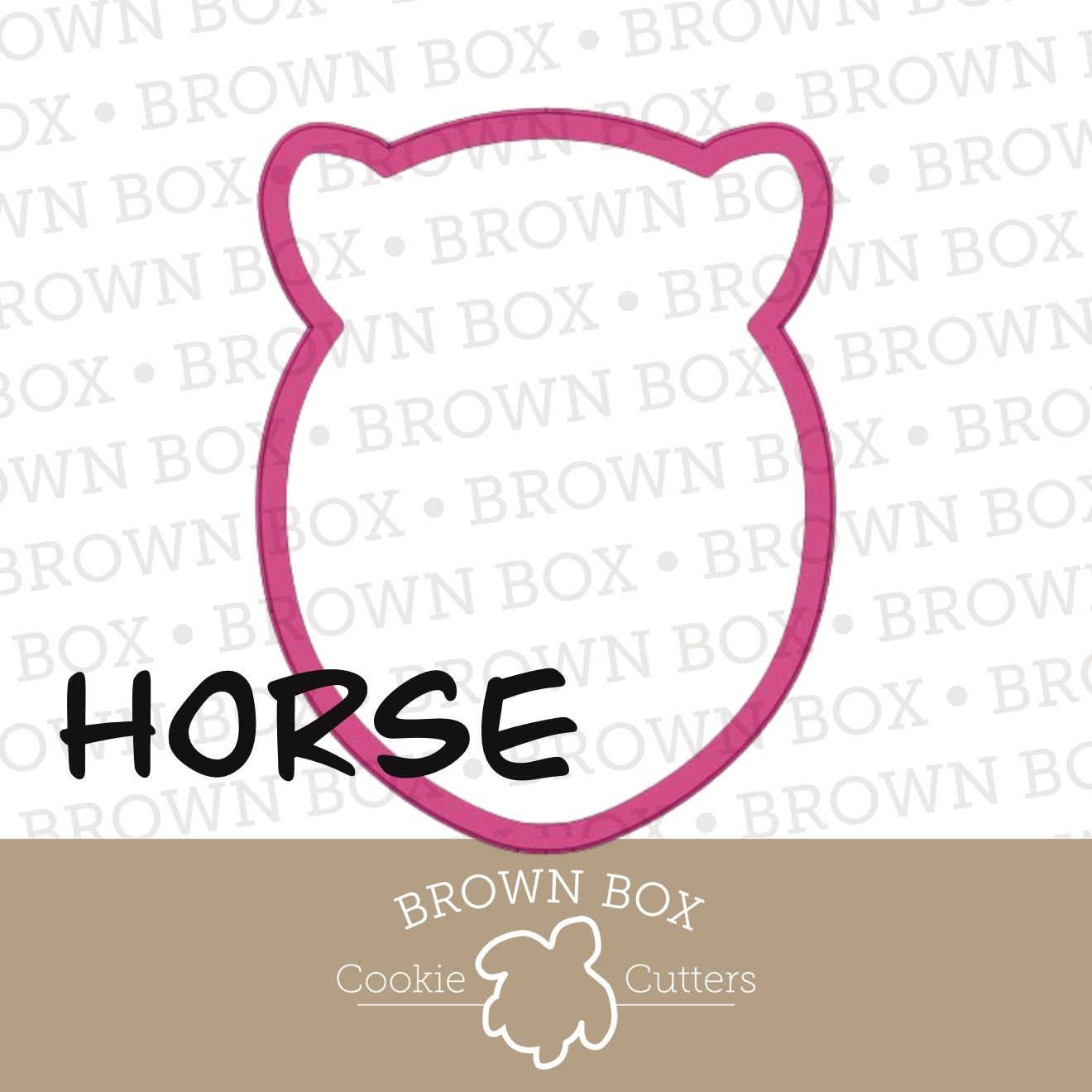 Horse - Farm Animal Faces