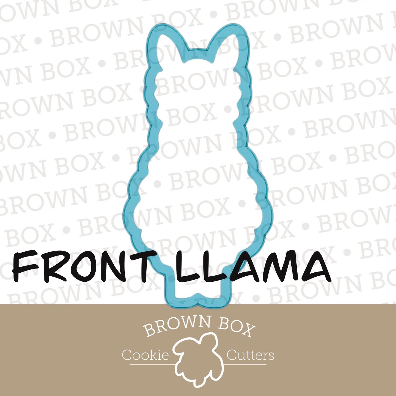 Front Llama - Llamas And Tassels