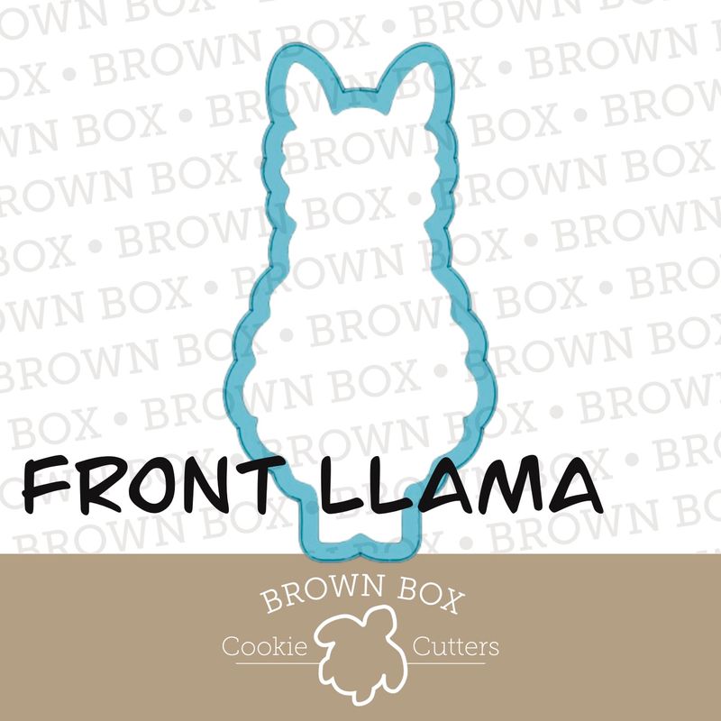 Front Llama - Llamas And Tassels