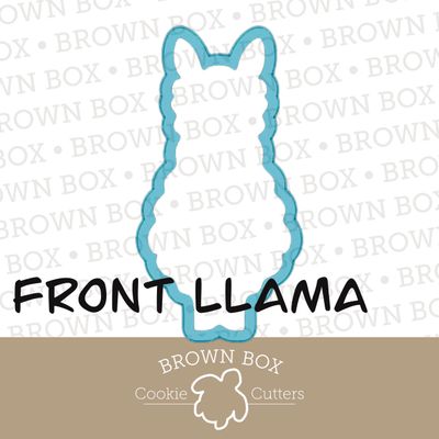 Front Llama - Llamas And Tassels