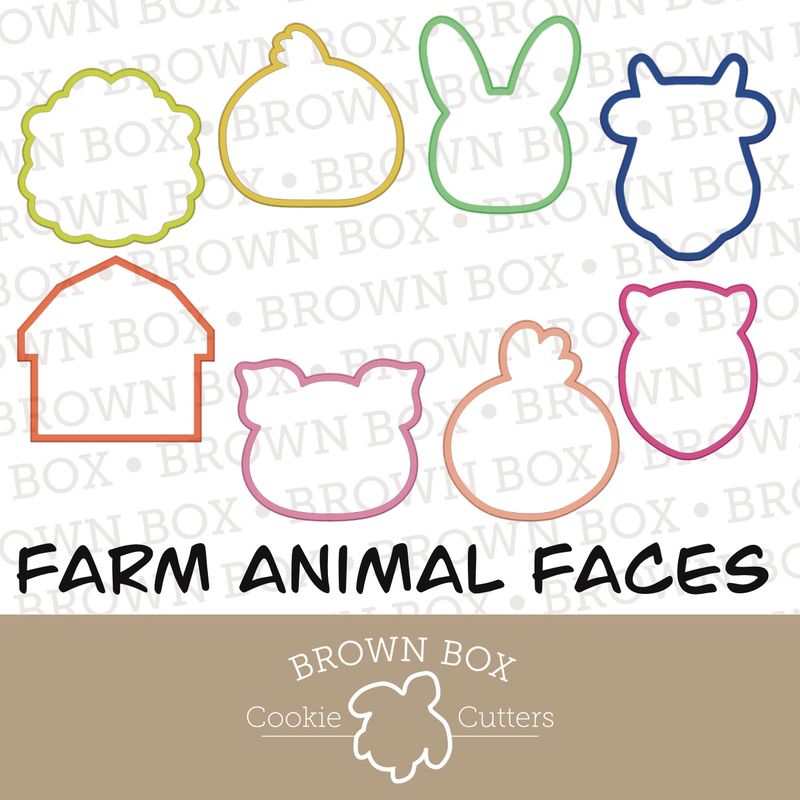 Farm Animal Faces