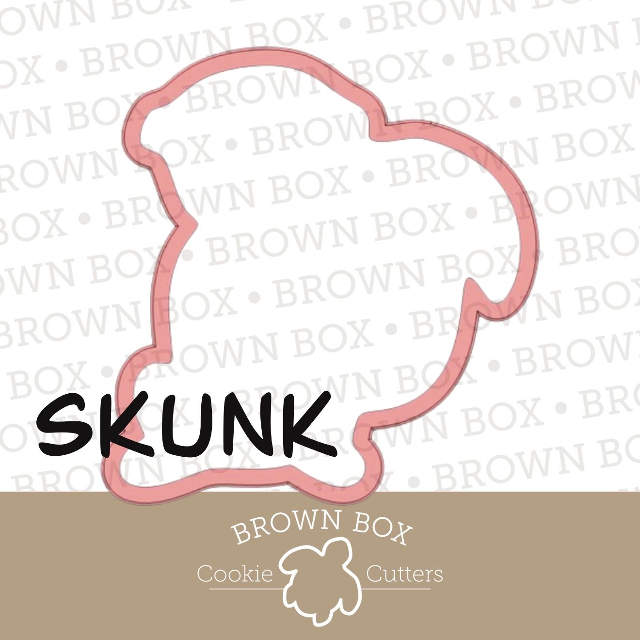 Skunk - Woodland Animals