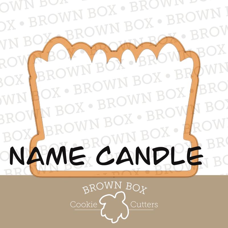 Name Candle - Birthday Party