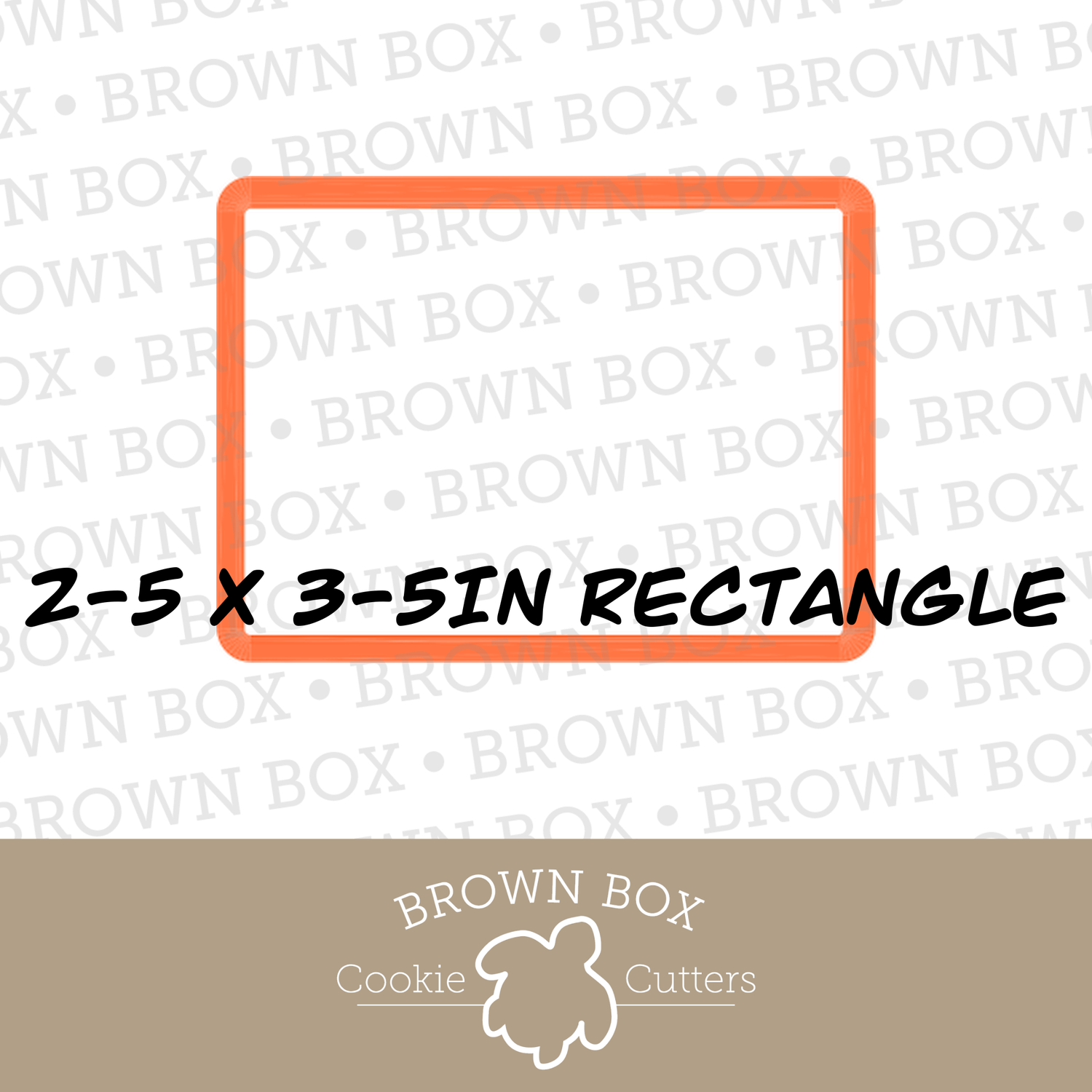 2.5 x 3.5in Rectangle