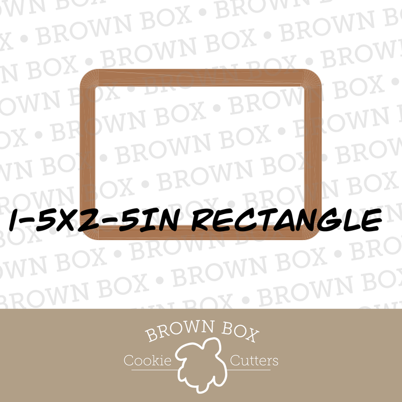 1.5in x2 .5in Rectangle