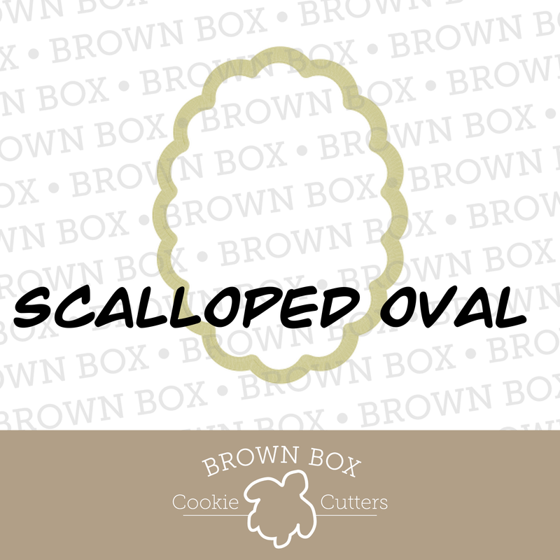 Scalloped Oval 