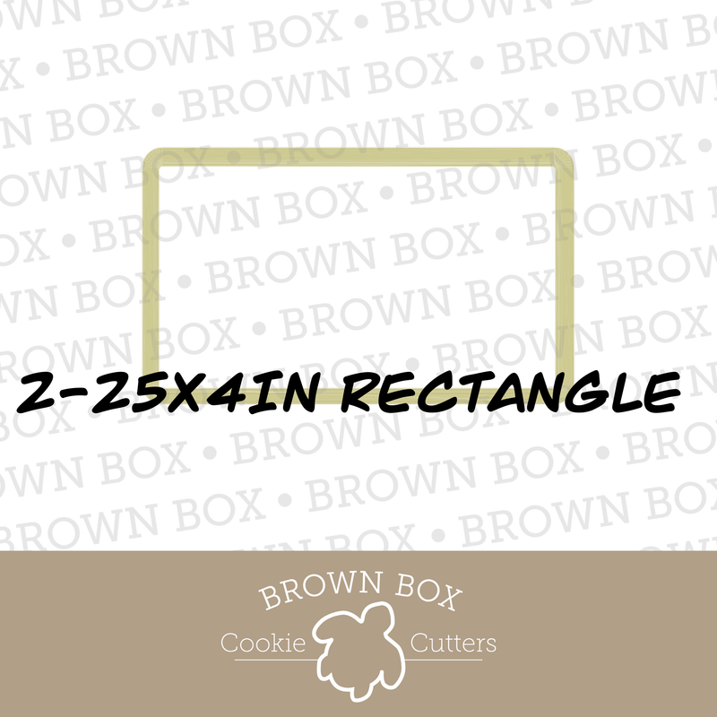 2.25in x 4in Rectangle