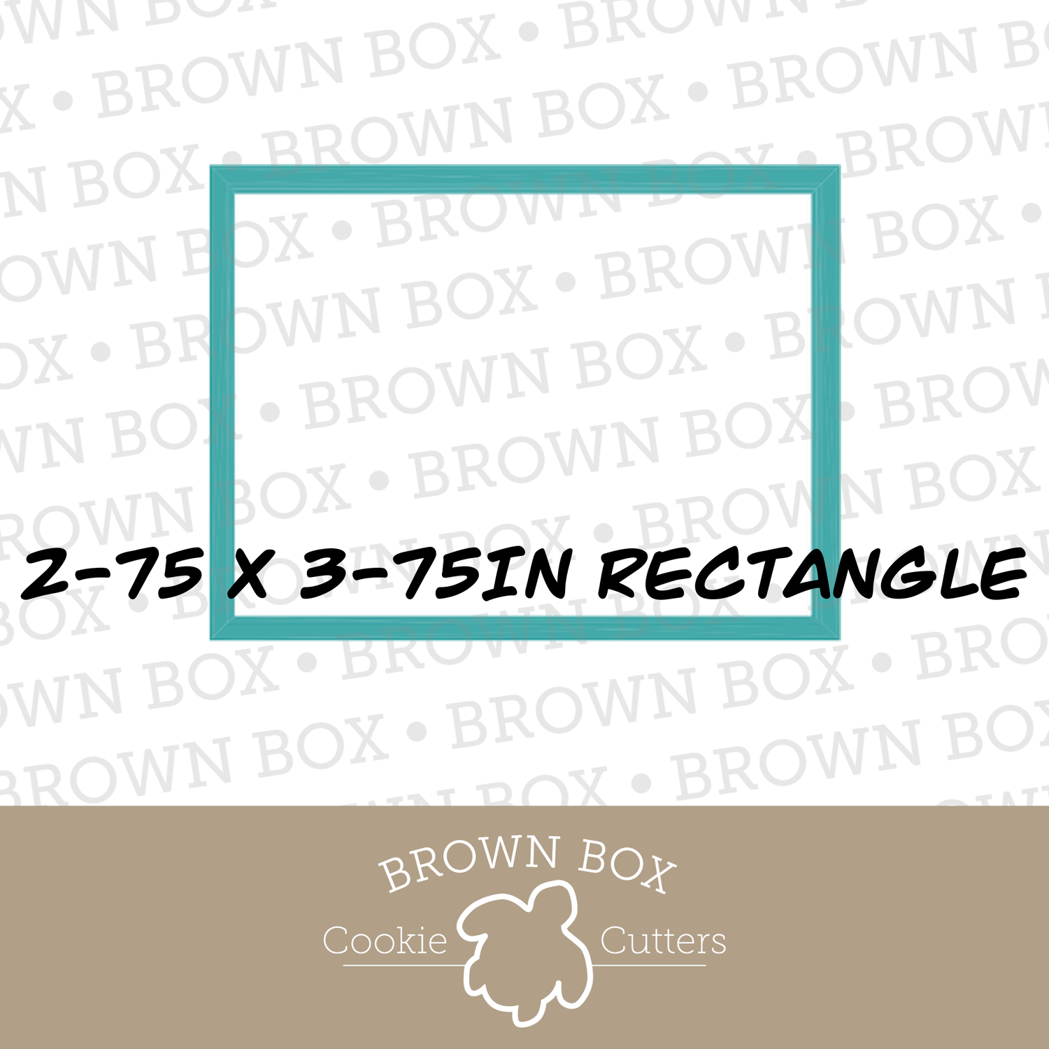 2-75 x 3-75in Rectangle