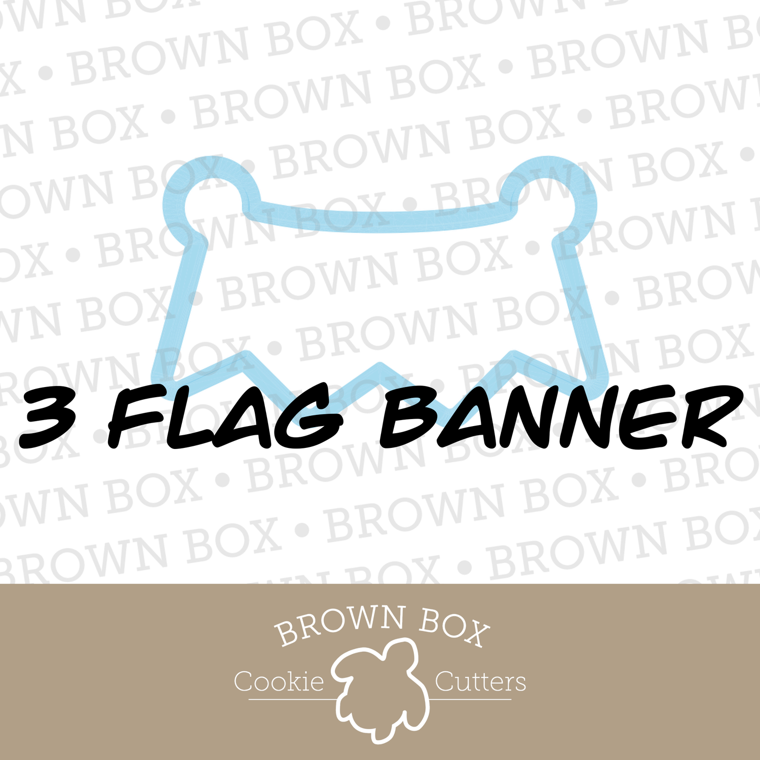 3 Flag Banner