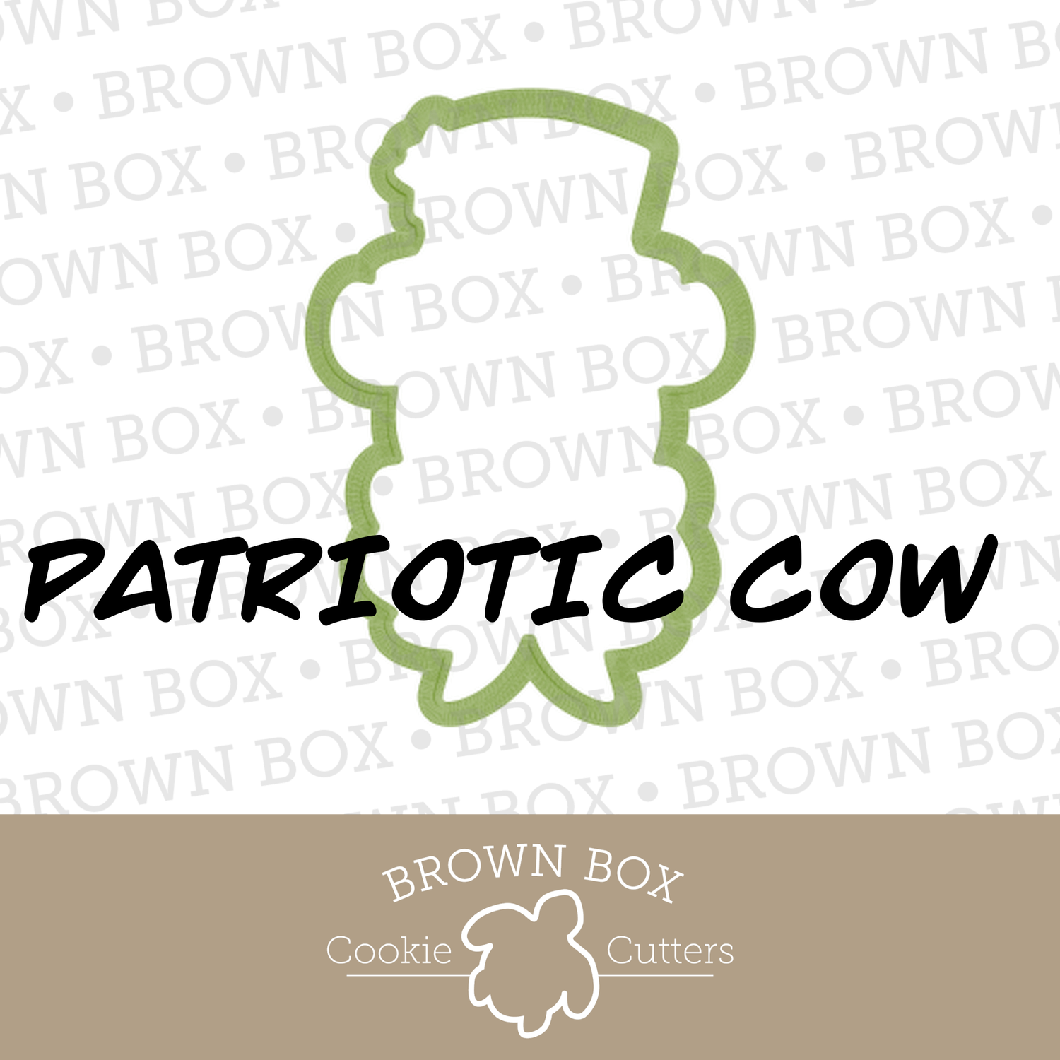 Patriotic Cow 