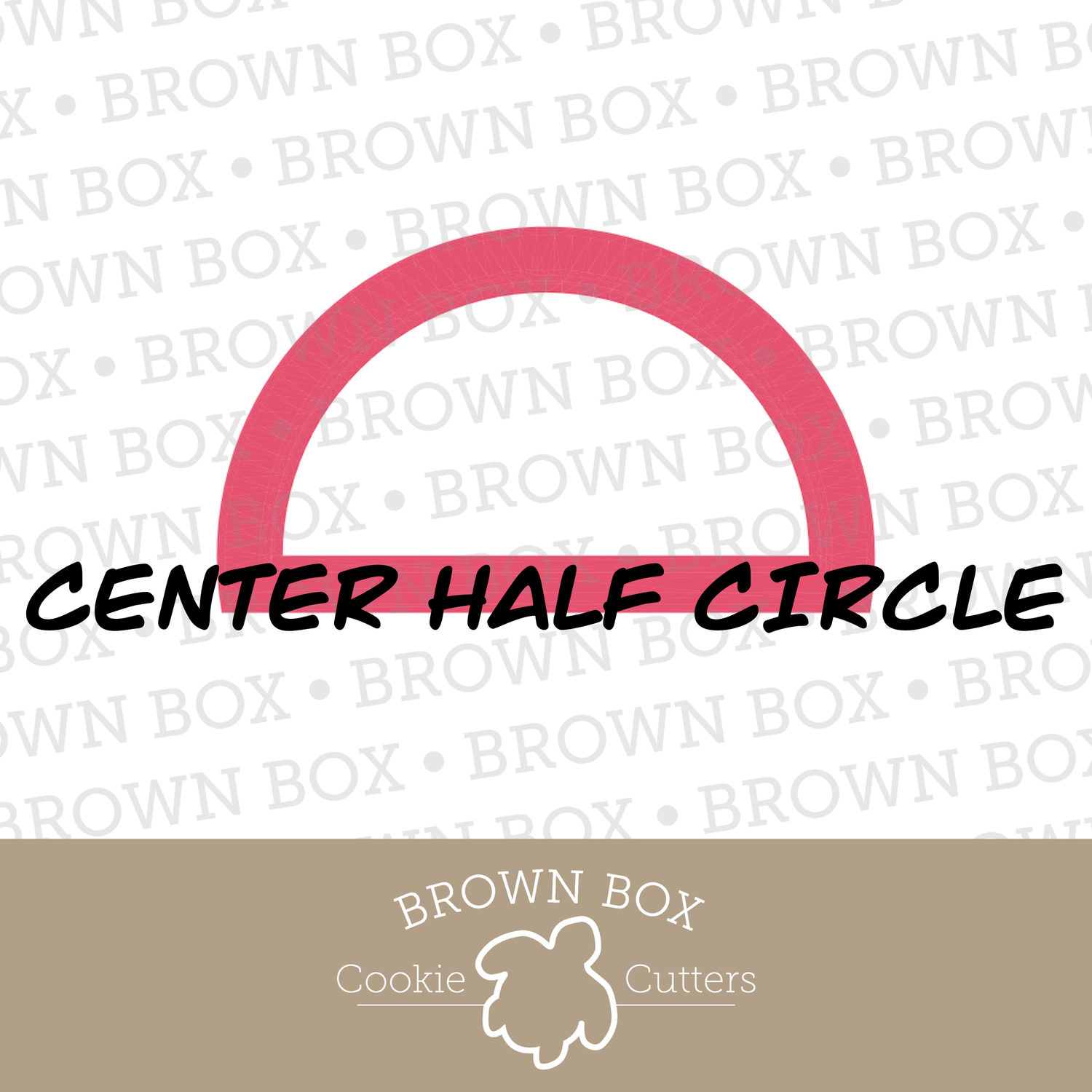 Center Half Circle