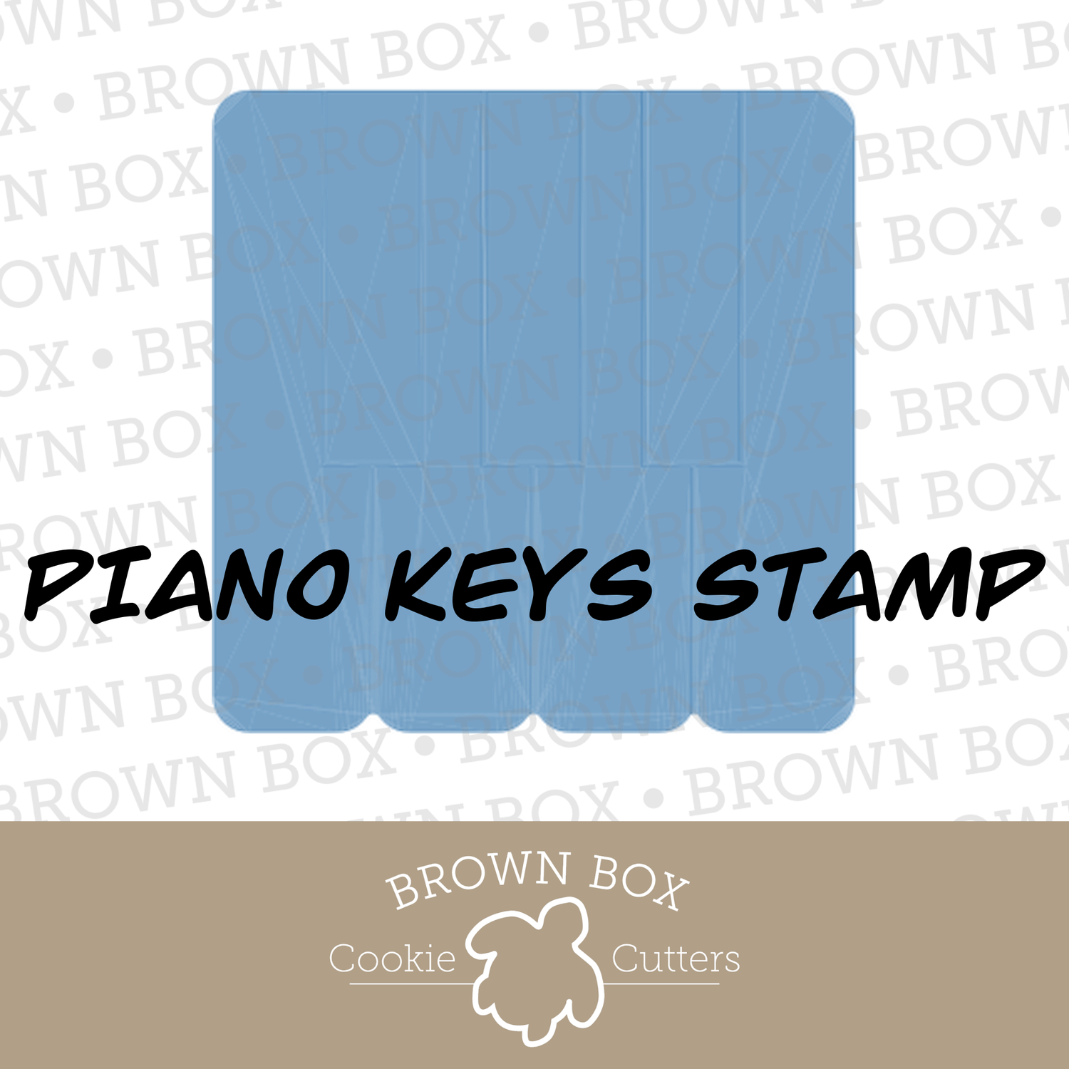 Piano Keys Stamp