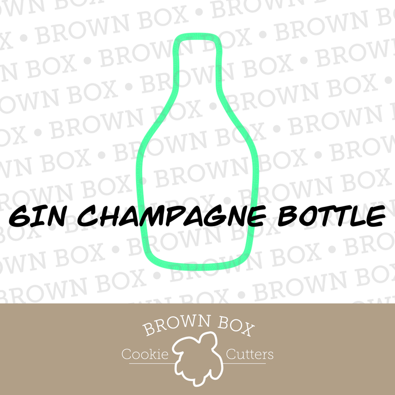 6in Champagne Bottle