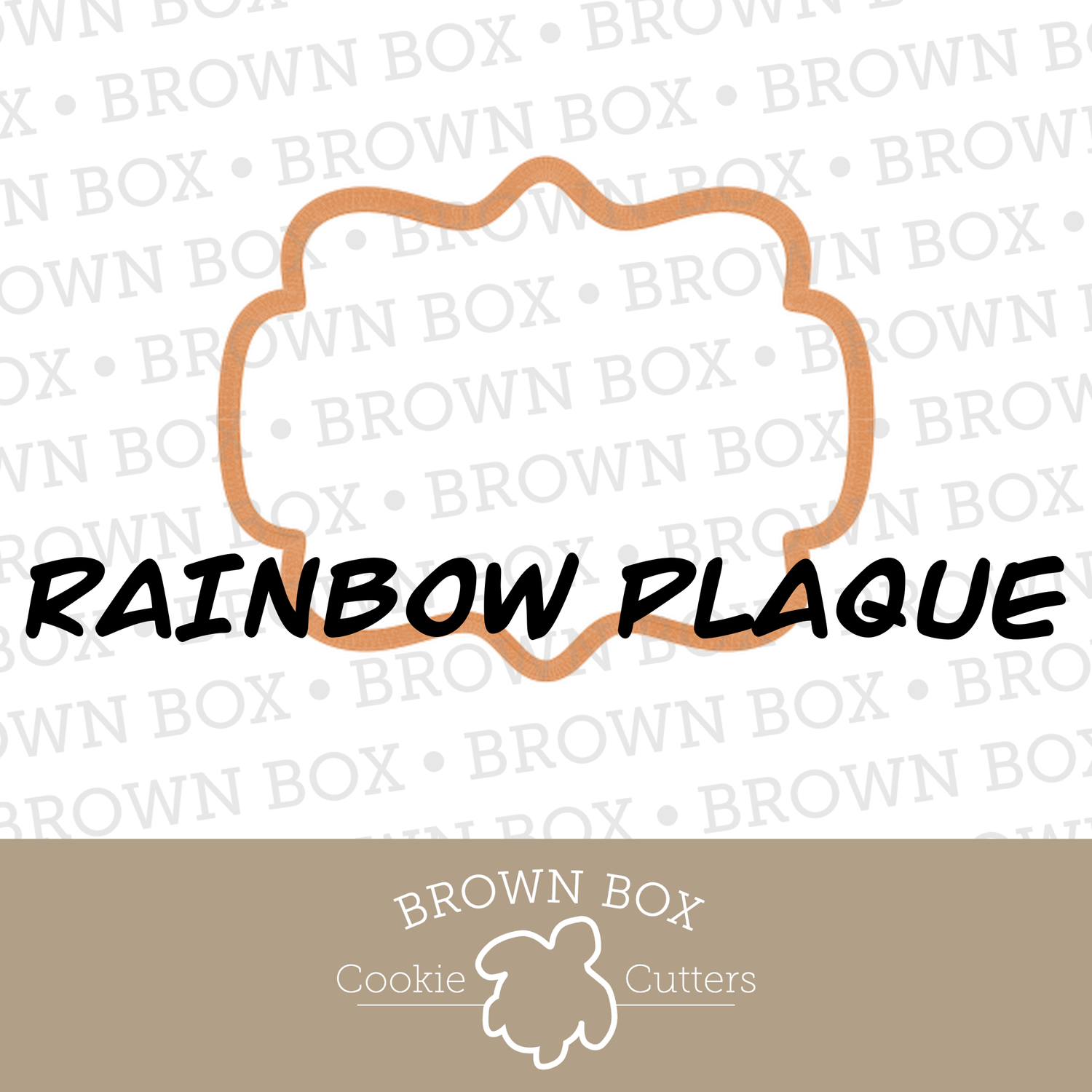 Rainbow Plaque