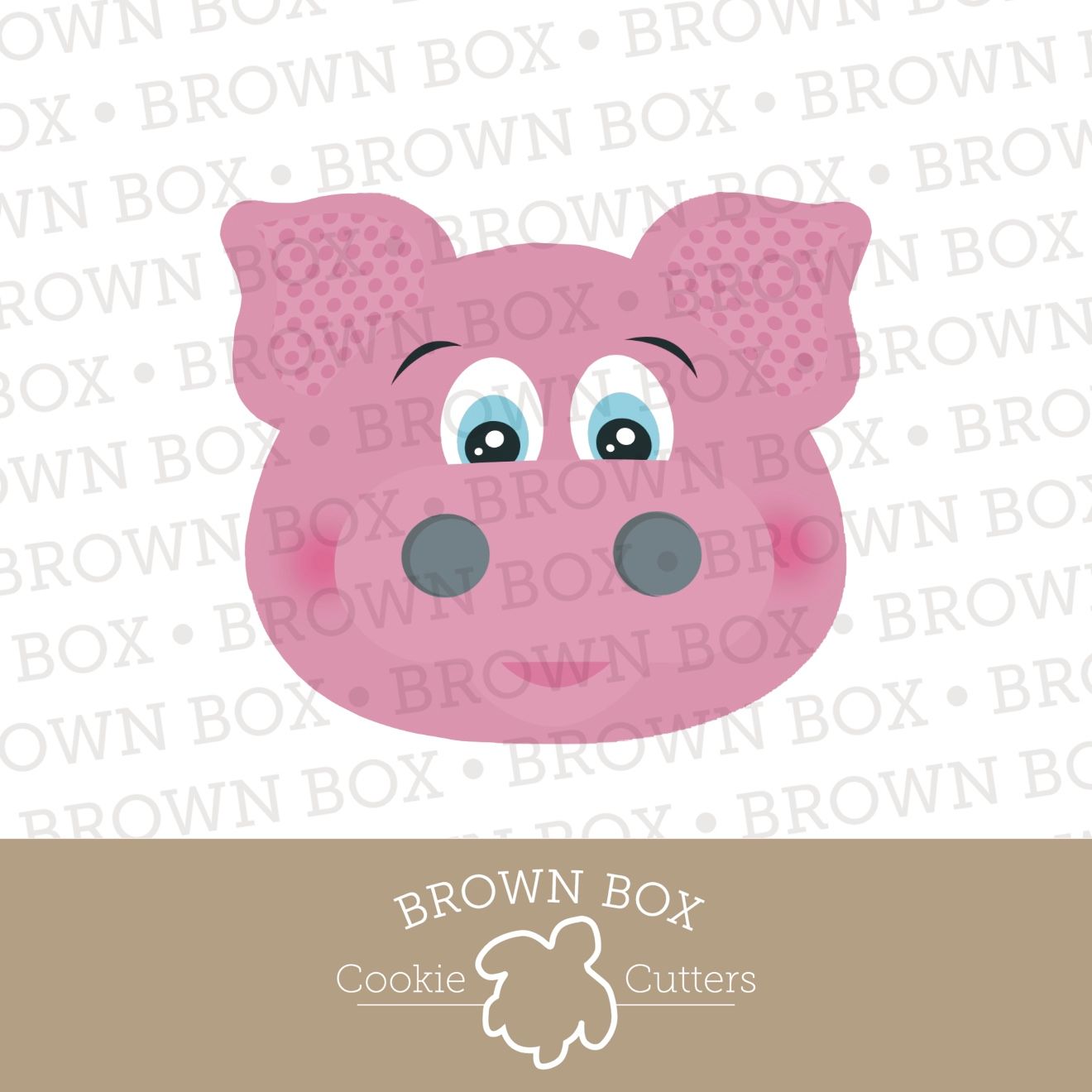 Pig - Farm Animal Faces