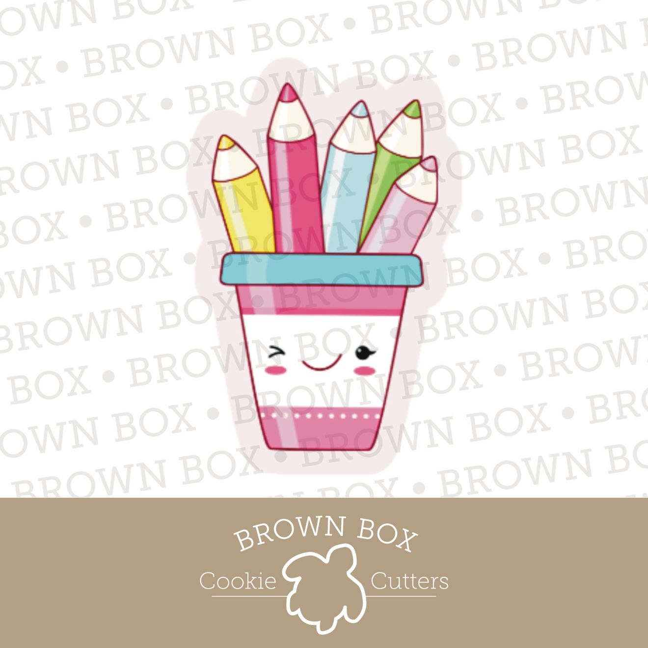 Pencils In Cup - Back To School